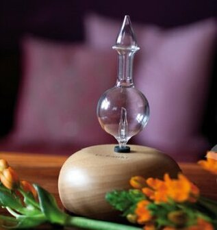 Crystal Micro Diffuser Met Houten Voet | Alambika