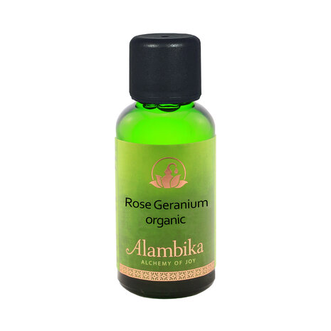 Biologische Rose Geranium essentiële olie | Alambika