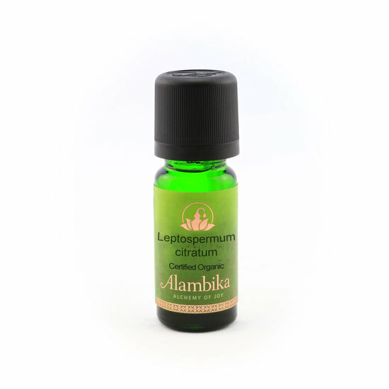 Alambika - Etherische olie: Leptospermum Citratum Wildcrafted Biologisch 10ml