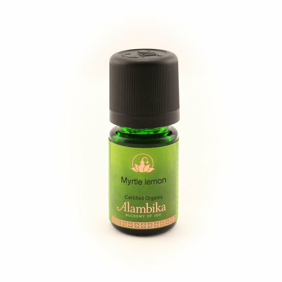 Alambika - Etherische olie: Lemon Myrtle / Citroenmirte Biologisch Gecertificeerd 5 ml