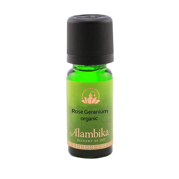 Alambika - Etherische olie: Rose Geranium Biologisch Gecertificeerd