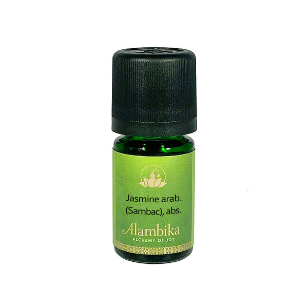 Alambika - Etherische olie: Jasmine Arab (Sambac) Absolue / Jasmijn 3 ml  (THT: 09-2026)