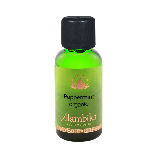 Alambika - Etherische olie: Peppermint, Biologisch Gecertificeerd 30 ml