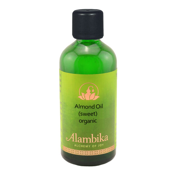 Alambika - Basis olie: Sweet Almond / Zoete Amandel Olie Biologisch Gecertificeerd 100 ml